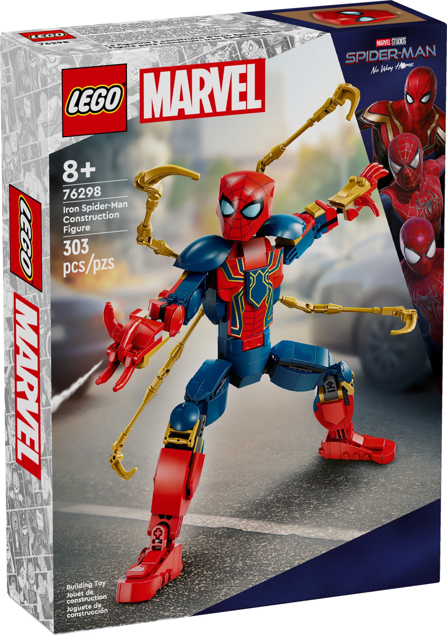 【一部予約販売】 LEGO Marvel Iron Spider-Man Construction Figure, Super Hero ネックレス・ペンダント