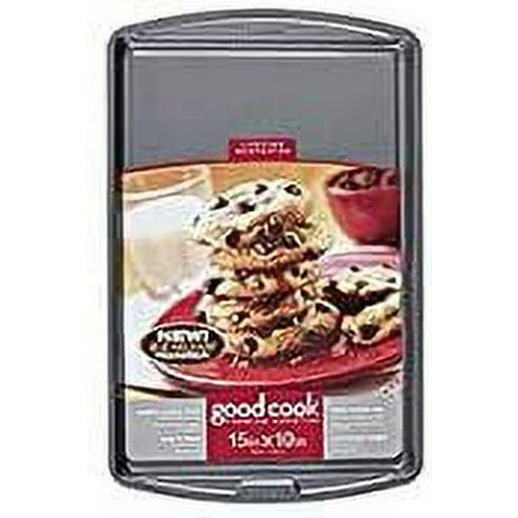 Good Cook 04021 Medium Non-Stick Cookies Baking Sheet Pack of 6