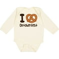 thumbnail image 3 of Inktastic I Love Oktoberfest Boys or Girls Long Sleeve Baby Bodysuit, 3 of 5