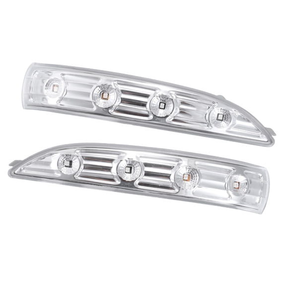 Unique Bargains 1 Pair Car LED Front Left Right Side Mirror Turn Signal Light 87614-2S200 for Hyundai Tucson 2010-2013