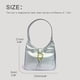 thumbnail image 4 of Bolsos de moda para mujer, bolsos y carteras de diseñador de lujo, novedad de 2023, bolso de hombro versátil con decoración de lentejuelas de PU para debajo del brazo, 4 of 5
