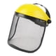 thumbnail image 2 of 2 Cascos De Seguridad Para Motosierra Para Desbrozadora De Registro Forestal, Tapas Amarillas De Corte Eléctrico 2 piezas, 2 of 8