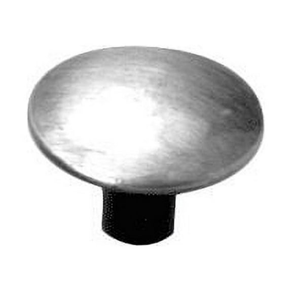 Acorn Contemporary Round Cabinet Knob 1-3/8 in. D 1 in. Iron Black 1 pk
