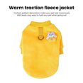 thumbnail image 4 of CBFFDC Winter Pet Outfits Pet Clothes Comfortable Winter Dog Pullover Cartoon Pattern Decor with Traction Ring for Cold Weather, 4 of 6