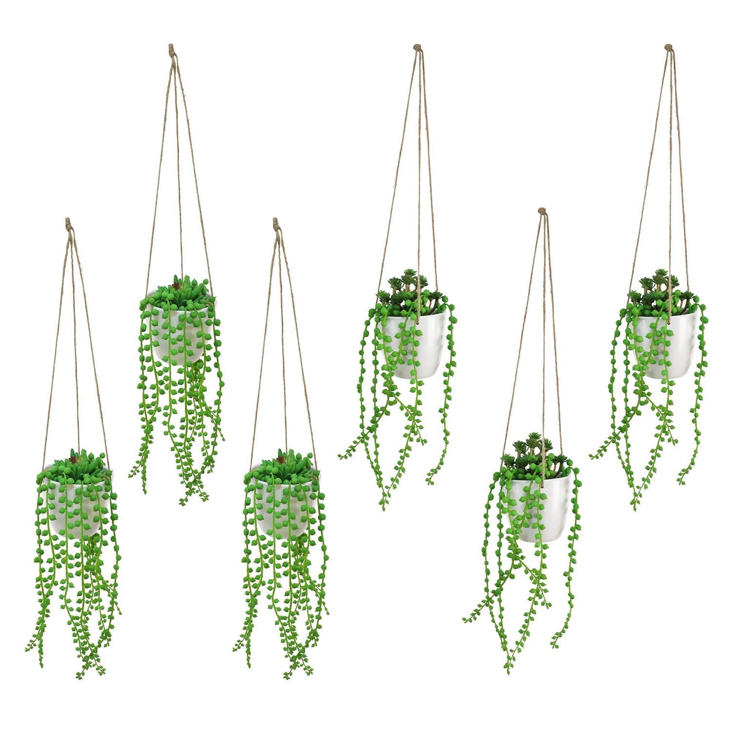 Danson Decor, 11'' Artificial Potted Succulent, Green