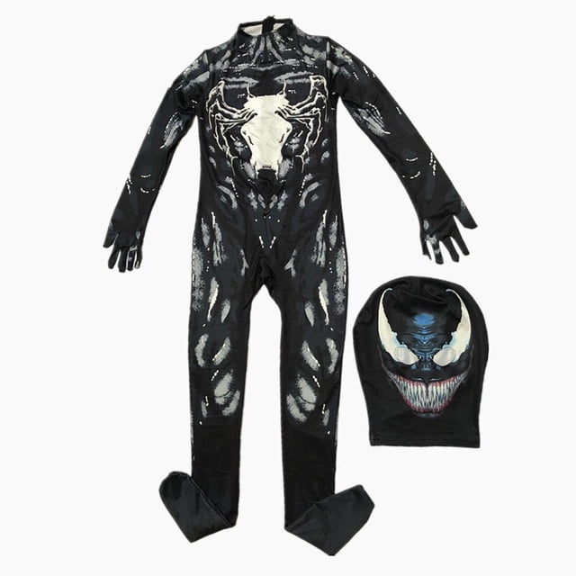 Mono de superhéroe con capucha para niños, traje de Cosplay de Spiderman, Miles Remy, Iron, rojo, para graduación Fivean unisex
