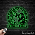 thumbnail image 4 of Handmadetneonsign Lhasa Apso Dog Metal Wall Art Light, Pet Metal Sign Wall Decor, House Metal Decor 55608, 4 of 5