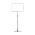 thumbnail image 1 of GUOOL Adjustable Sign Holder Poster Stand Heavy Duty Floor Sign Stand Holder Sign Rack White, 1 of 9