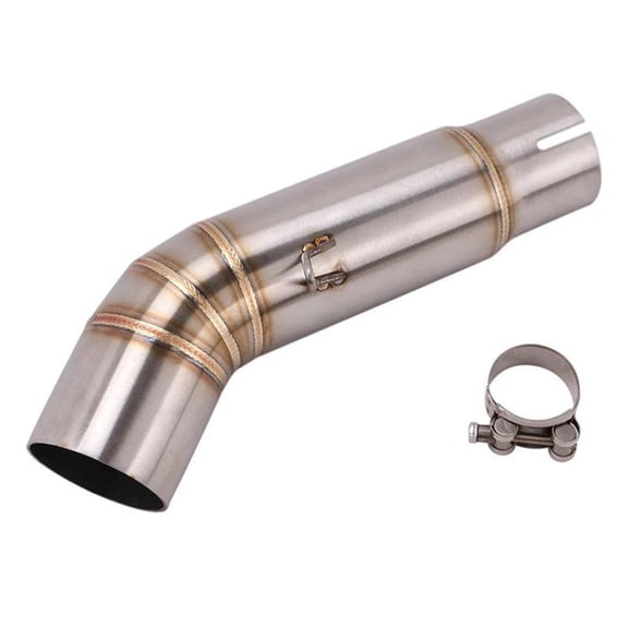 Motorcycle Exhaust Muffler Modified Middle Link Pipe Slip On For Suzuki GSX750 GSX S GSX-S 750 BK750