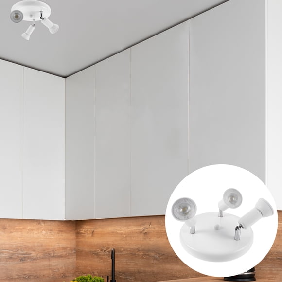Phenofice 1Set LED Spotlight Ceiling Fixture White for Home Use