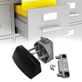 thumbnail image 3 of Cerradura para cajón de gabinete, cerradura para armario, pestillo para cajón de aleación Premium, pestillo para cajón RV para puerta de D, 3 of 6