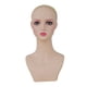 thumbnail image 3 of Cabeza de maniquí femenino, busto de maniquí, portátil, versátil, para exhibición de pelucas en mesa. Estilo D, 3 of 9