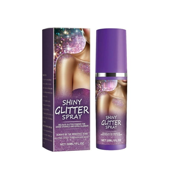 Skin Care Hair And Body Glitter Spray Hair And Clothes Glitter Spray Hair And Clothes Glitter Spray Hair And Body Glitter Spray Halloween Birthday Glitter Spray 30ml Gifts Clearance