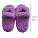 thumbnail image 3 of Guardurnaity Zapatillas de espuma viscoelástica con cara divertida de 25CM, suela impermeable antideslizante, zapatos de casa de murciélago de calabaza de Calzado Violeta Guardurnaity AP007252-01, 3 of 6