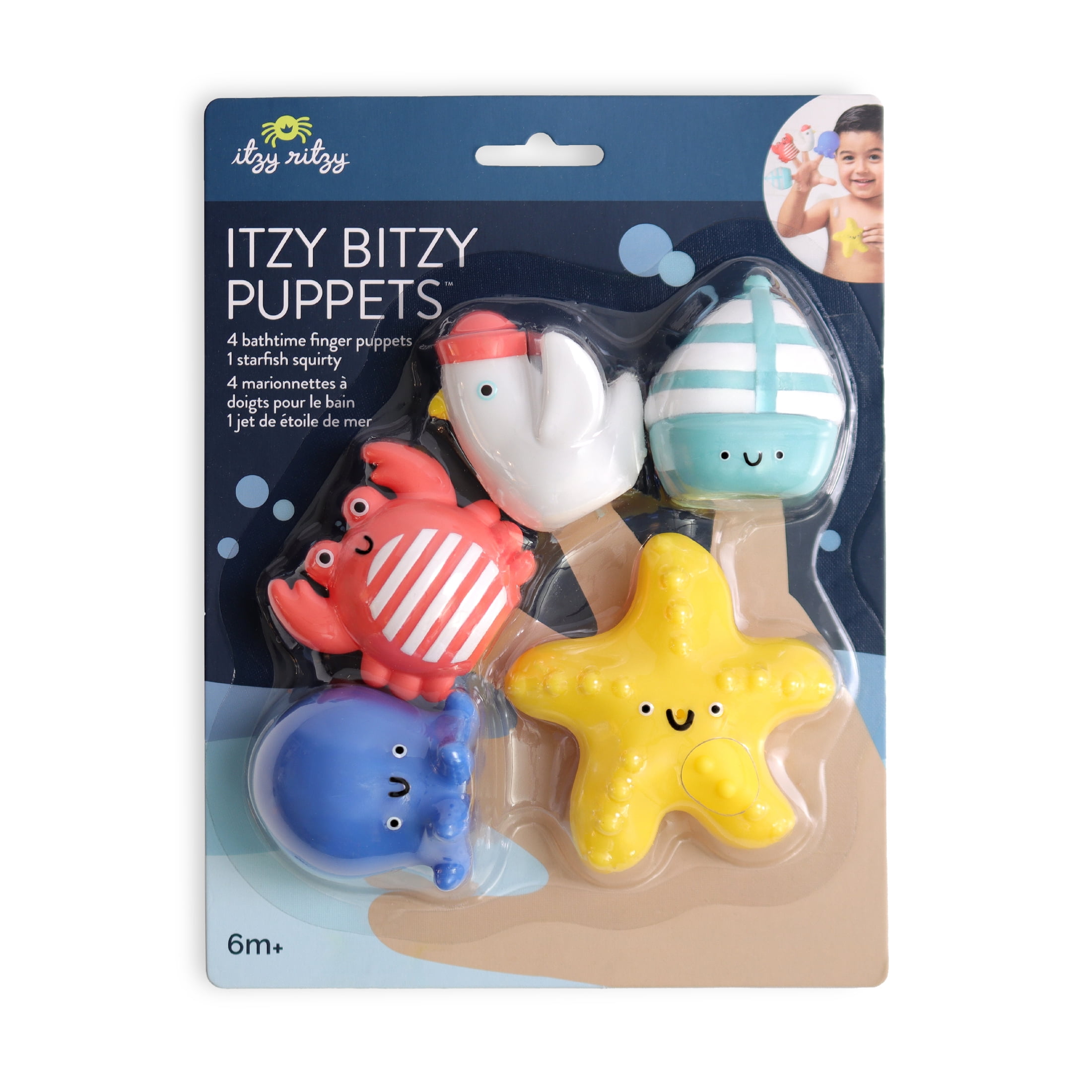 Itzy Bitzy Puppets™ Bath Toy
