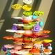 thumbnail image 4 of Bewildely Juguetes de construcción de madera para niños de 1 año, juego de entrenamiento único para niños de 2 años, bloques para apilar y Juguetes de construcción juego de 70 piezas, 4 of 6