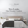 thumbnail image 4 of Modern Threads Reversible Carbon & Steel All-Season Down Alternative Adult Bed Comforter, Queen, 4 of 8
