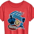 thumbnail image 3 of Marvel Black Panther - Wakanda Forever Stickers - Women's Short Sleeve Graphic T-Shirt, 3 of 5