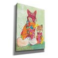thumbnail image 2 of Epic Graffiti 'Fox Family' by Courtney Prahl, Canvas Wall Art, 12"x16", 2 of 2