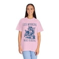 thumbnail image 5 of Unisex Less Working More Reading Funny Raccoon Comfort Colors Shirt, 5 of 8