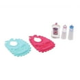 thumbnail image 1 of Babero Miniatura de Las Botellas de Leche Del Bebé de La Casa de Muñecas 5pcs Zulema Accesorios Del Cuarto de Niños Del Champú Babero de muñeca y botella de leche, 1 of 7