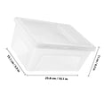 thumbnail image 2 of ELAYARD 1Pack White Plastic Case for Reptile Breeding and, 2 of 7