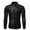 Black, variant on TIHLMK T-Shirts Blouse Men Autumn Lapel Cool Sequined Casual Hot Gold Process Dance Shirt Dark Blue