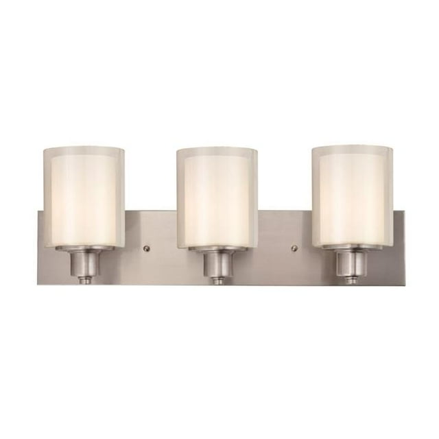 Design House 579300 Penn 3-Light Vanity Light, Satin Nickel