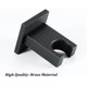 thumbnail image 4 of Soporte de ducha de mano negro Soporte de cabezal de ducha de latón Soporte de cabezal de ducha Montaje en pared Soporte de ducha de mano rectangular Soporte de ducha de mano, 4 of 5