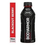BODYARMOR SuperDrink Blackout Berry Electrolyte Beverage,16 fl oz Bottle