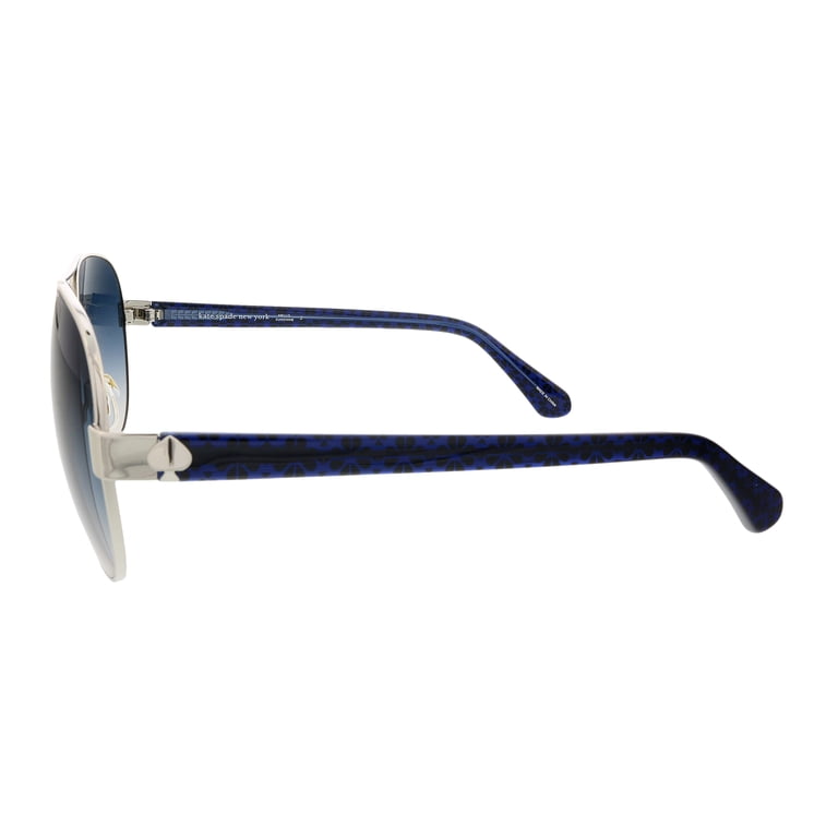 Kate Spade Geneva blue aviator sunglasses with case and cloth. NEW!!! Sunglasses Kate Spade Geneva/S 0PJP Blue / I4 Gradient  main image 3