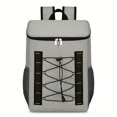 thumbnail image 1 of Nylon Lunch Lunch Bag Outdoor Sports Picnic Storage Bag Large Capacity Thermal Insulated Backpack, 1 of 5