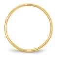 thumbnail image 2 of 14k Yellow Gold 5mm Flat Men's Plain Classic Wedding Band Ring Size 12, 2 of 5