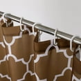 Shower Curtains Fabric Water Resistant Bathroom Drapes with Moroccan