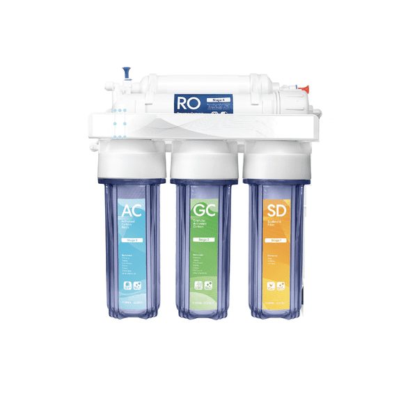Premier Home ALKALINE Reverse Osmosis Water Filtration CORE RO System 50 GPD Made in the U.S.A