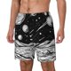 thumbnail image 1 of Balery Cosmic Landscape Celestial Art Bañador para hombre, shorts de playa de secado rápido con entrepierna y forro de compresión-Large, 1 of 6