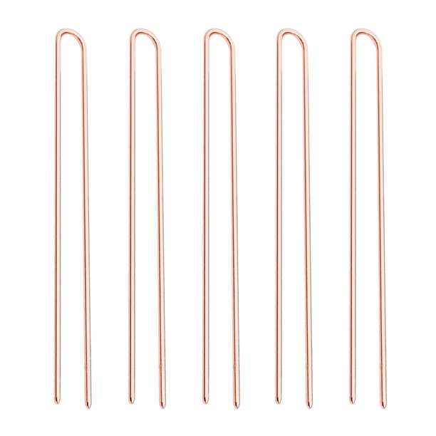5 piezas Lady Colorful Hair Pin Girl Dating Hair Jewelry Pinza de pelo en forma Sunnimix Pinza de pelo de la manera de U
