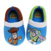 Disney Pixar Toy Story "Cowboy And Space Ranger" Woody And Buzz Toddler Boys Dual Sizes Slippers, Blue, 5-6