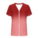 thumbnail image 4 of Camiseta de Cuello Redondo de Color Sólido Casual de Ajuste Suelto con Poliéster Suave, Camiseta de Verano para Uso Diario en Casa O Trabajo, 4 of 7