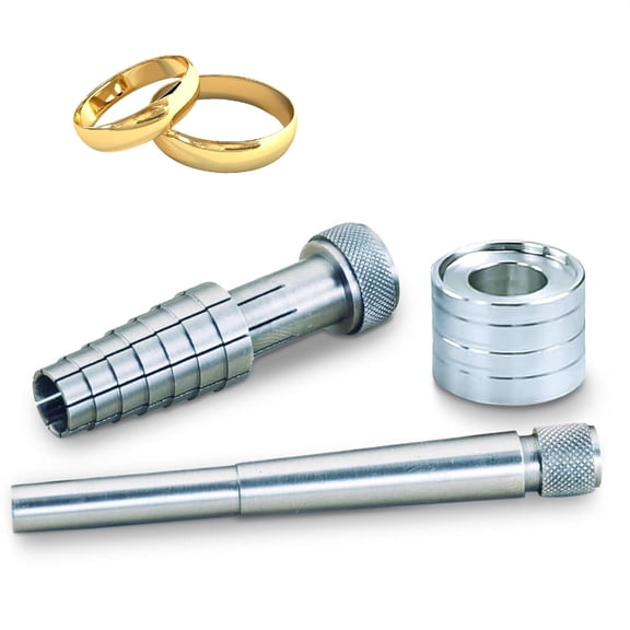 Ring Stretcher Tool Kit for Ring Sizes 6-10 – Ring Expander for Gold, Silver & Soft Metals | Durable & Portable with Mandrel and Expander Rod | Easy-to-Use Sizing Tool for Jewelry at Home or Pro Use