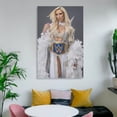 thumbnail image 6 of Charlotte Flair Canvas Poster Canvas Wall Art Prints Poster Gifts Photo Picture Painting Posters Room Decor Home Decorative 12x18inch(30x45cm), 6 of 6