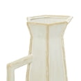 thumbnail image 5 of DecMode 14" Handmade White Ceramic Vase, 5 of 7
