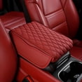 thumbnail image 4 of 1pc Armrest Box Heightening Pad, Car Central Armrest Box Protection Pad, Car Center Control Premium Universal Elbow Support With Storage Bag, 4 of 10
