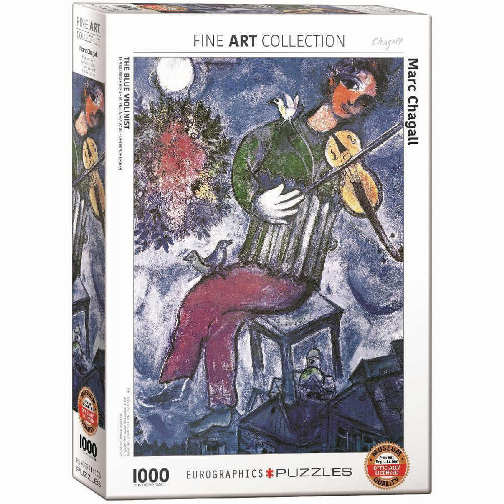 Vence Les Amoureux Chagall Eurographics Puzzle 1000 Pc 