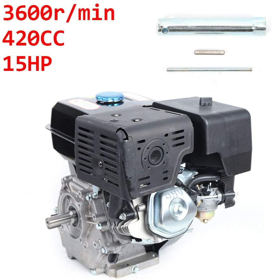 420CC 4 Stroke 15 HP Gasoline Motor Engine Recoil Start OHV Pull Start Garden Tool Gas Motor US Stock TFCFL Gas Engine 