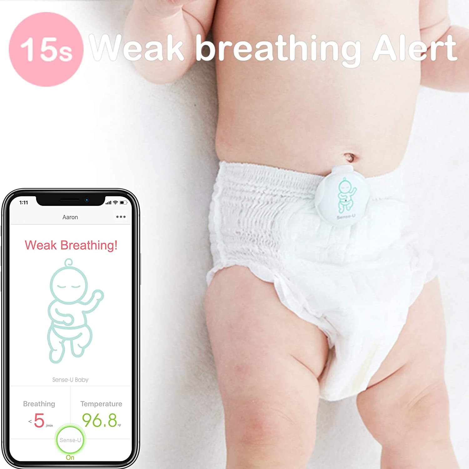 sense u baby breathing monitor reviews