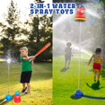 thumbnail image 2 of Juguete rociador de agua Splashora Baseball 2 en 1 para niños, 2 of 6