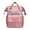 Pink, variant on Aodebiao Extra Large Diaper Bag Backpack, Expandable Baby Bag with Up to 50% More Capacity - Travel Essentials Baby Bag Tote with Changing Pad, Stroller Straps & Pacifier Case - Unisex
