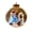 5#, variant on Pompotops Glowing Christmas Story Ornament, Light Up Mini Holiday Scene Hanging for Tree, Mantel Christmas Party Decor