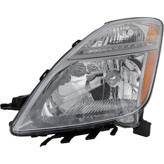 Headlight Compatible with Toyota Prius 2006-2009 LH Lens and Housing Halogen